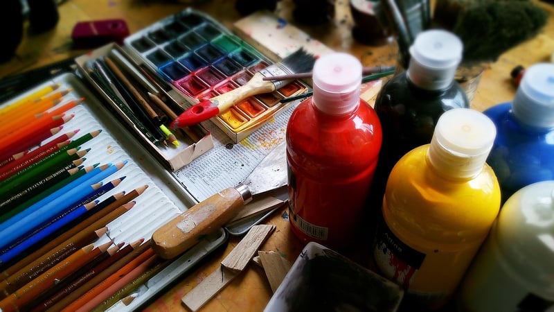 Paint splatter